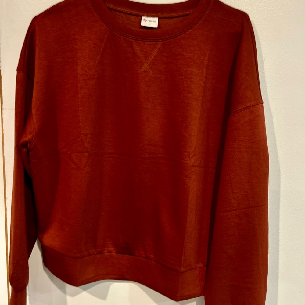 Women's Rust Sweatshirt